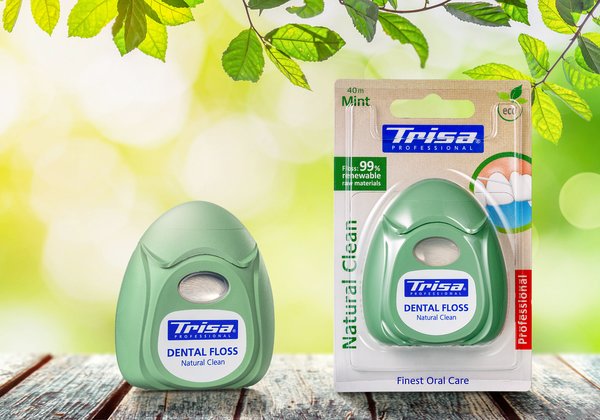 TRISA Natural Clean Zahnseide | © TRISA Natural Clean Zahnseide